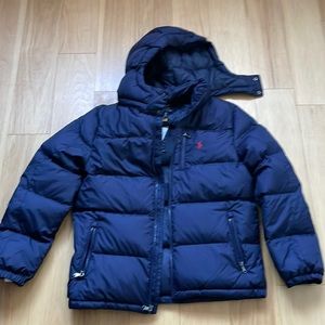 Polo Ralph Lauren Boys Down Puffet Winter Coat.